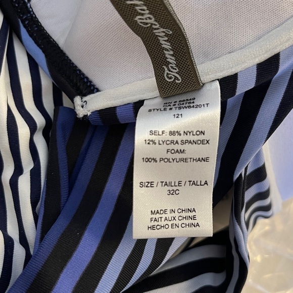 Tommy Bahama Halter Striped Sailboat 2-Piece Swt - Picture 8 of 8